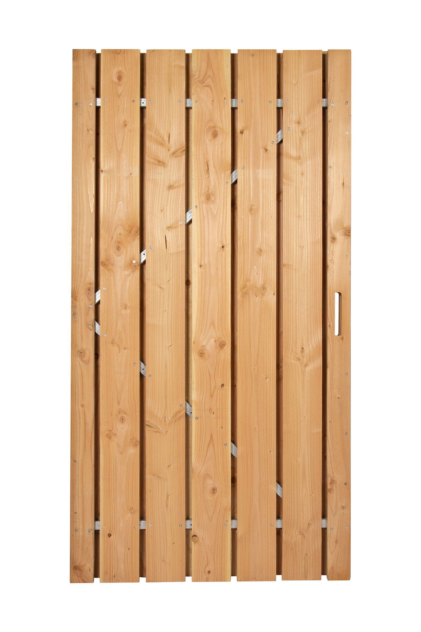 Foto van Azalp tuindeur Douglas fijnbezaagd universeel