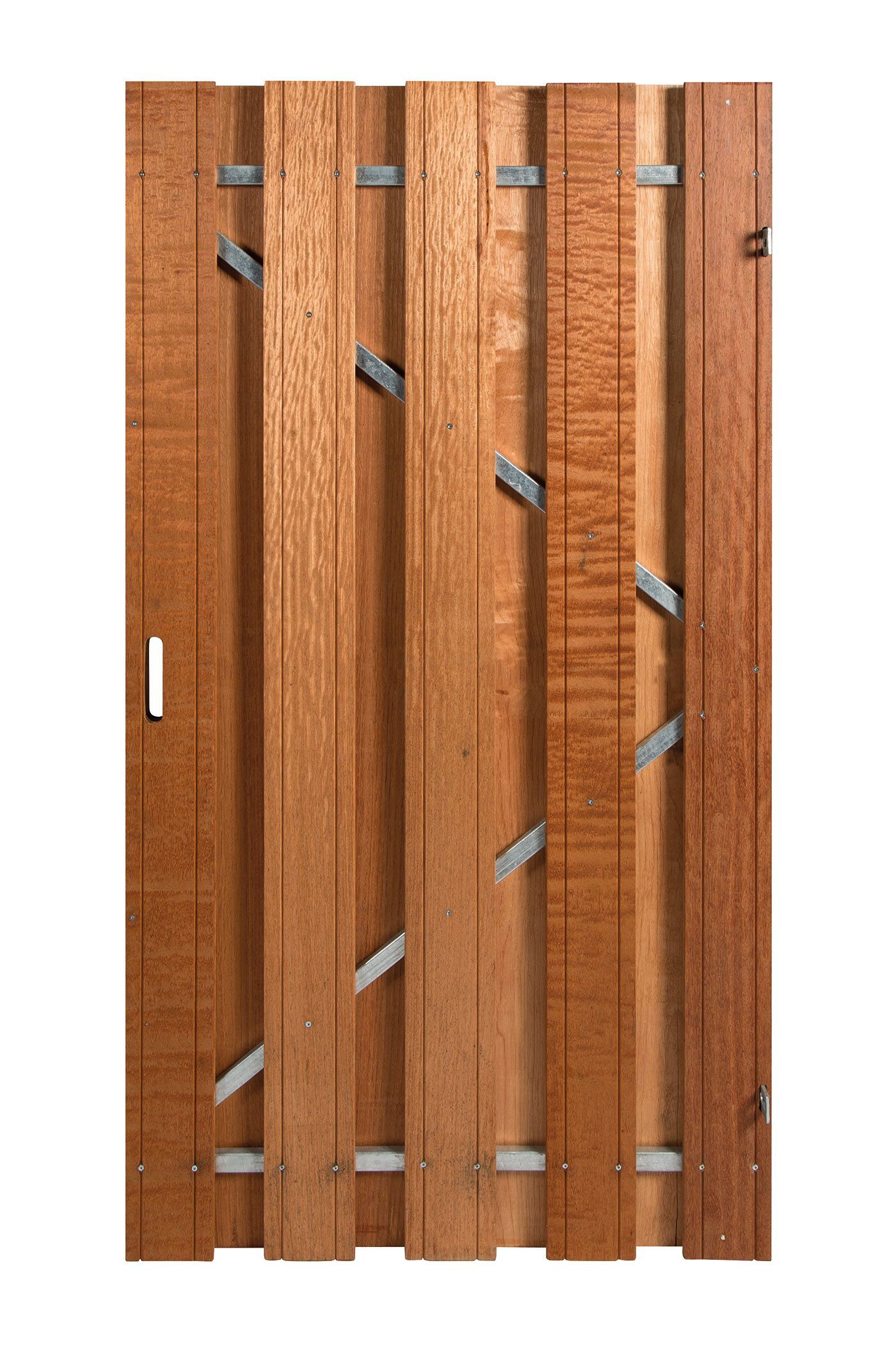 Foto van Azalp tuindeur hardhout met frame