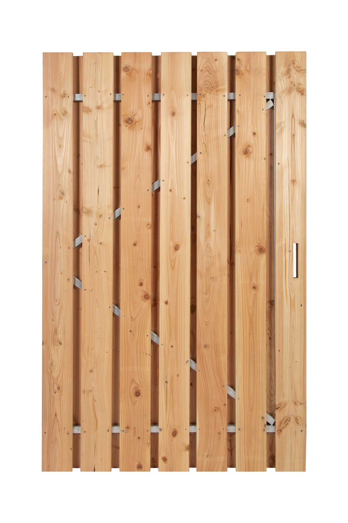 Foto van Azalp tuindeur Coloured Wood geschaafd