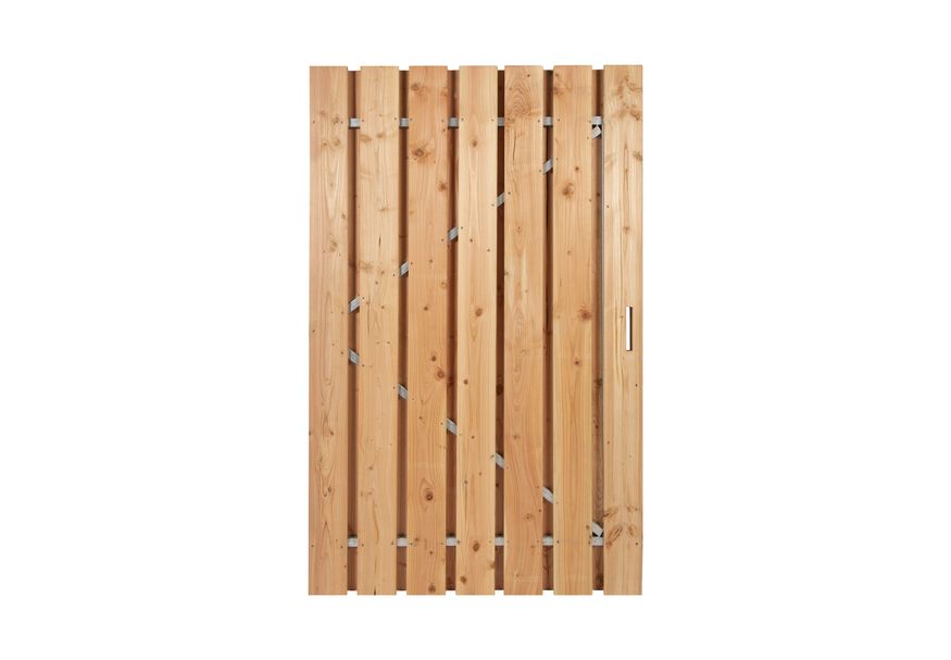 DeurStalen Frame Coloured Wood Geschaafd 190 x 120 Foto van DeurStalen Frame Coloured Wood Geschaafd 190 x 120