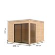 Foto von Karibu Dice 1 Gartenhaus (92788)