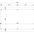 Foto von Kirk and Michaels Didius Nero Gartenhaus mit Terrasse 500x300 cm