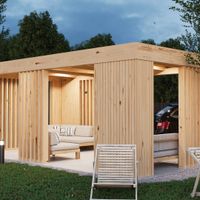 Foto van Azalp Houten Overkapping Diederik