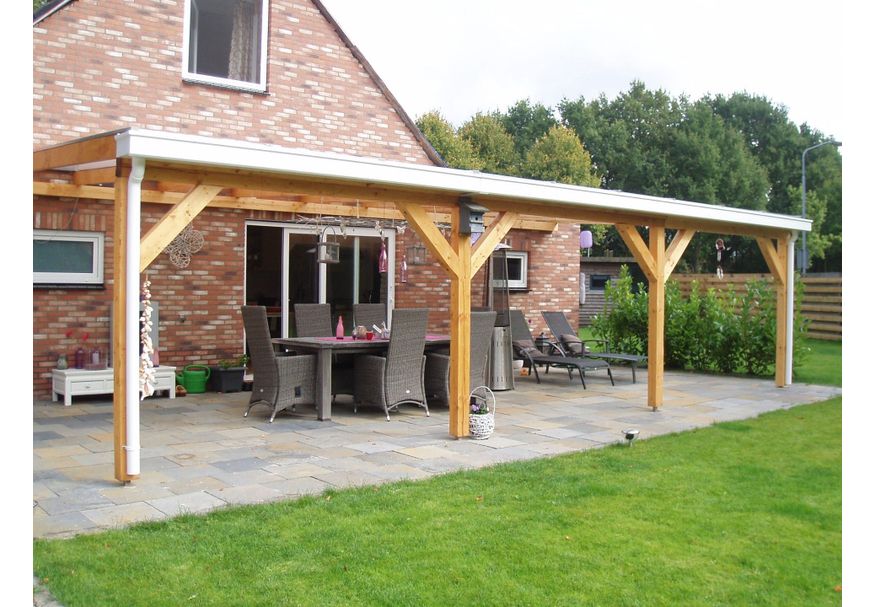 Tree45 Veranda Douglas Duplo LT30X 506x250 cm Foto van Tree45 Veranda Douglas Duplo LT30X 506x250 cm