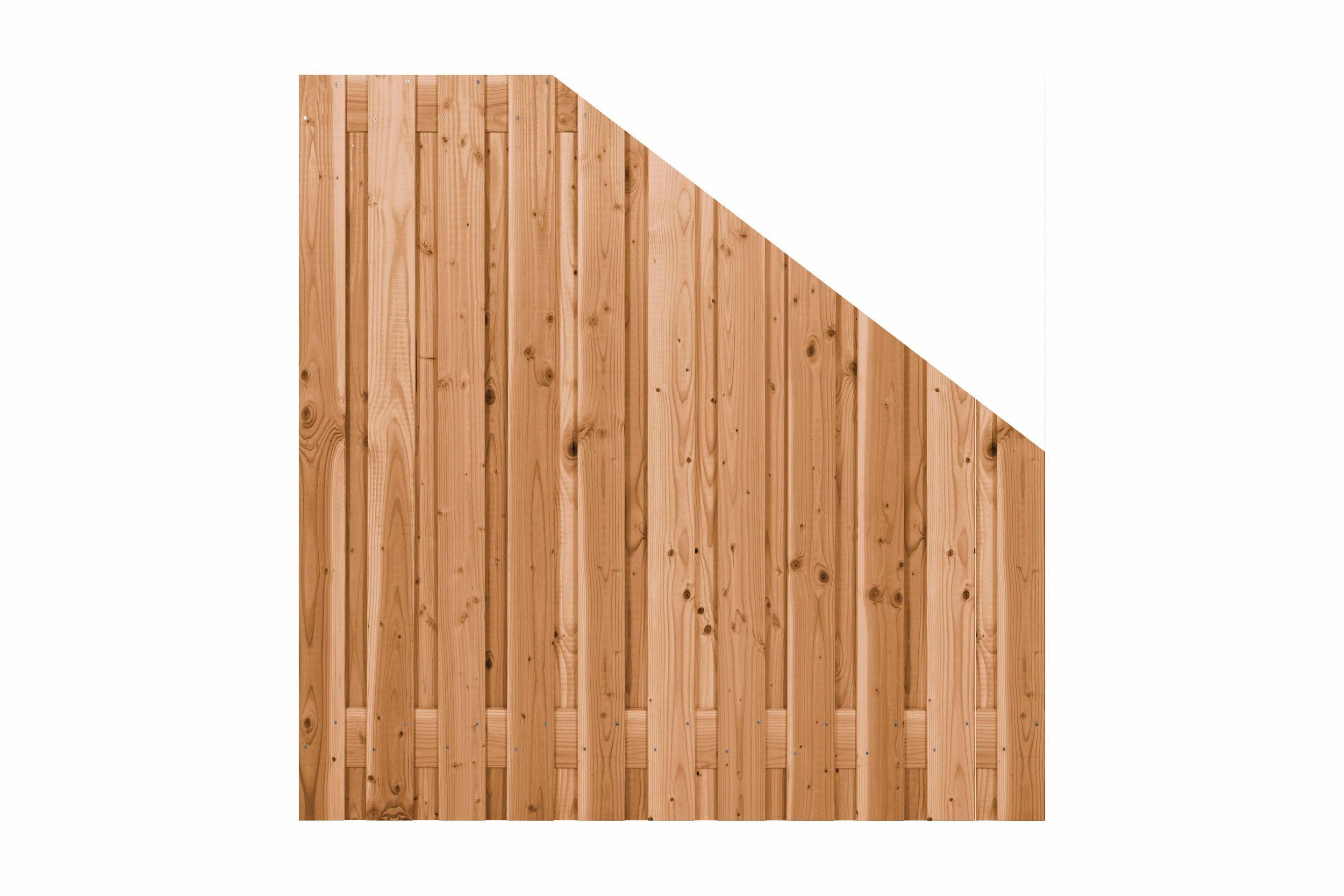 Foto van Azalp tuinscherm douglashout afbouw 21 planken