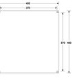 Foto von WoodAcademy Douglasie Überdachung Moonstone Essential 400x400 cm