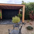 Foto van WoodAcademy Douglas overkapping Ruby Essential 300x300 cm