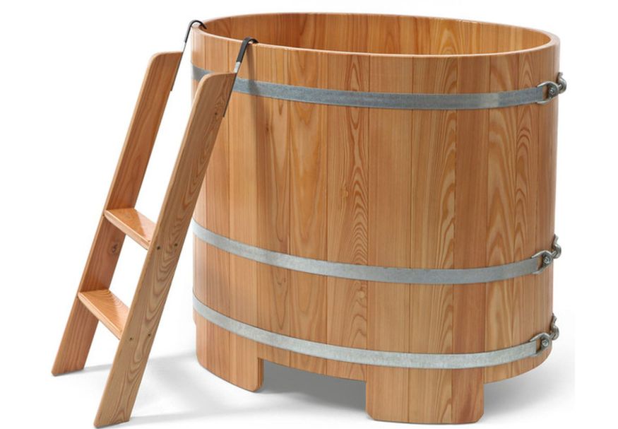 Blumenberg Tauchbecken 110x77x100 cm, Lärche Foto von Blumenberg Tauchbecken 110x77x100 cm, Lärche