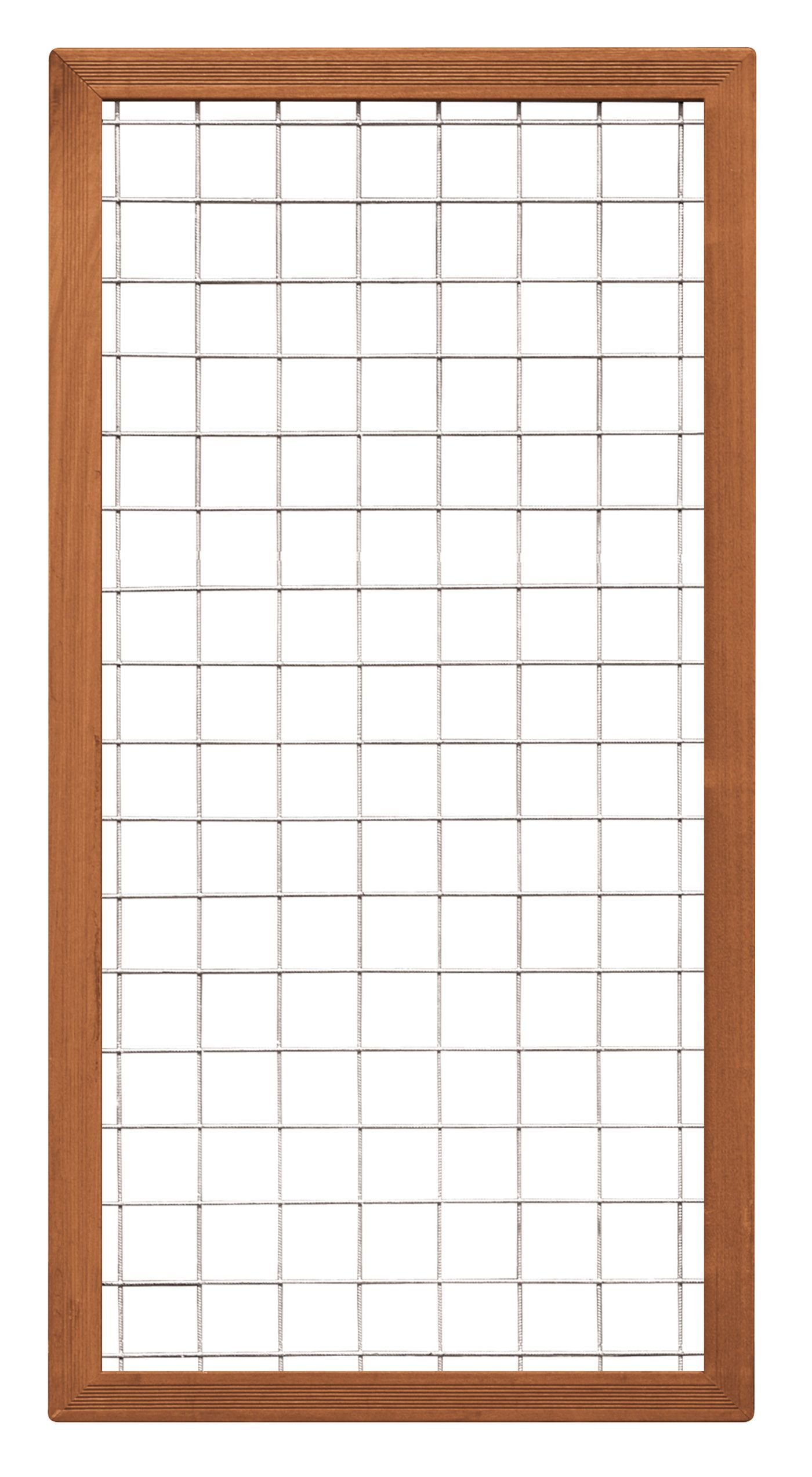 Foto van Azalp draadscherm Bangkirai kader