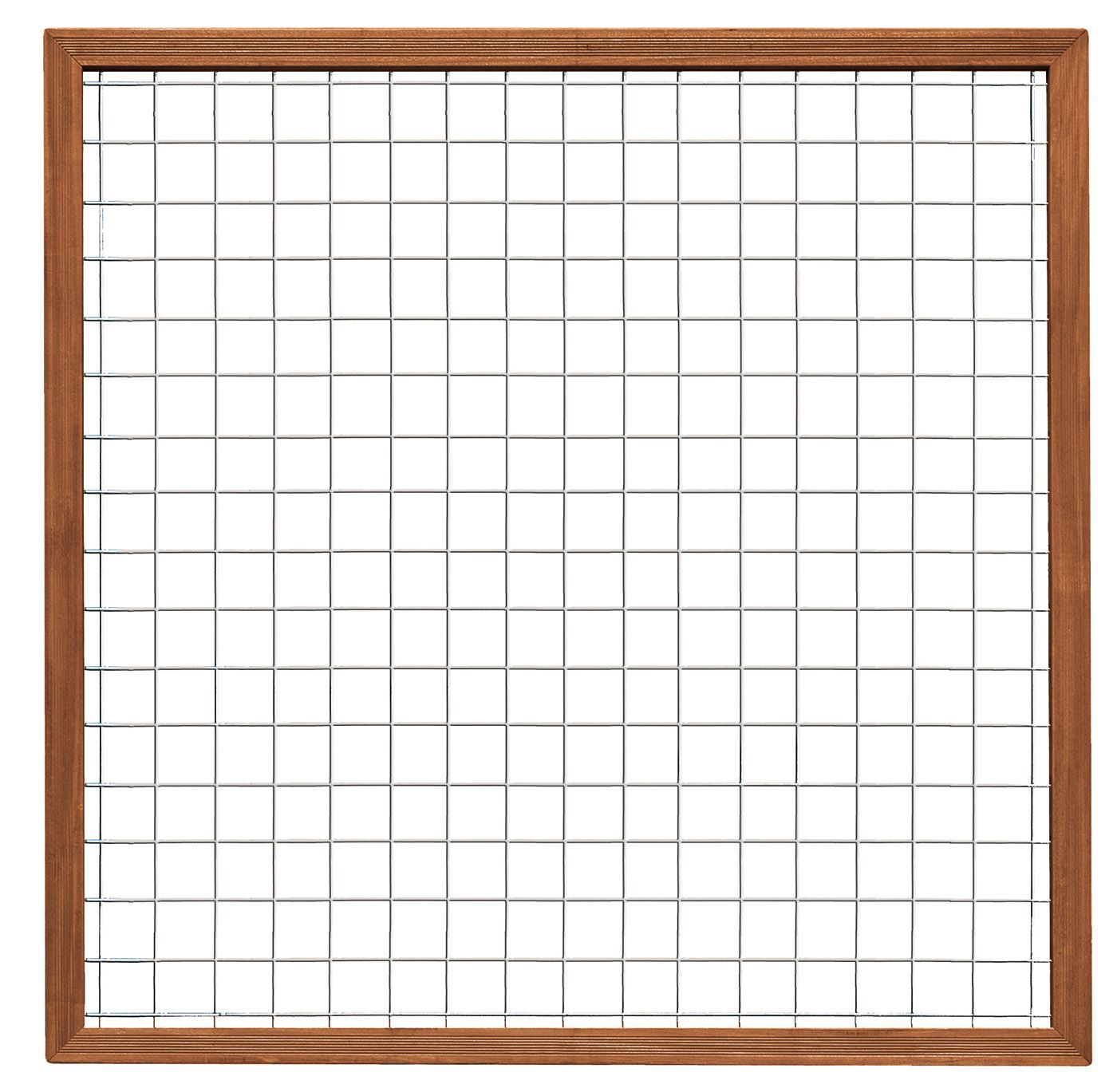 Foto van Azalp draadscherm Bangkirai kader