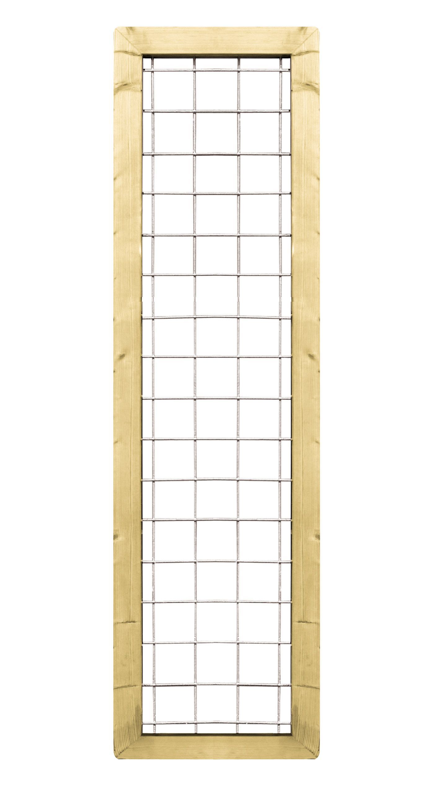 Foto van Azalp draadscherm vurenhout kader