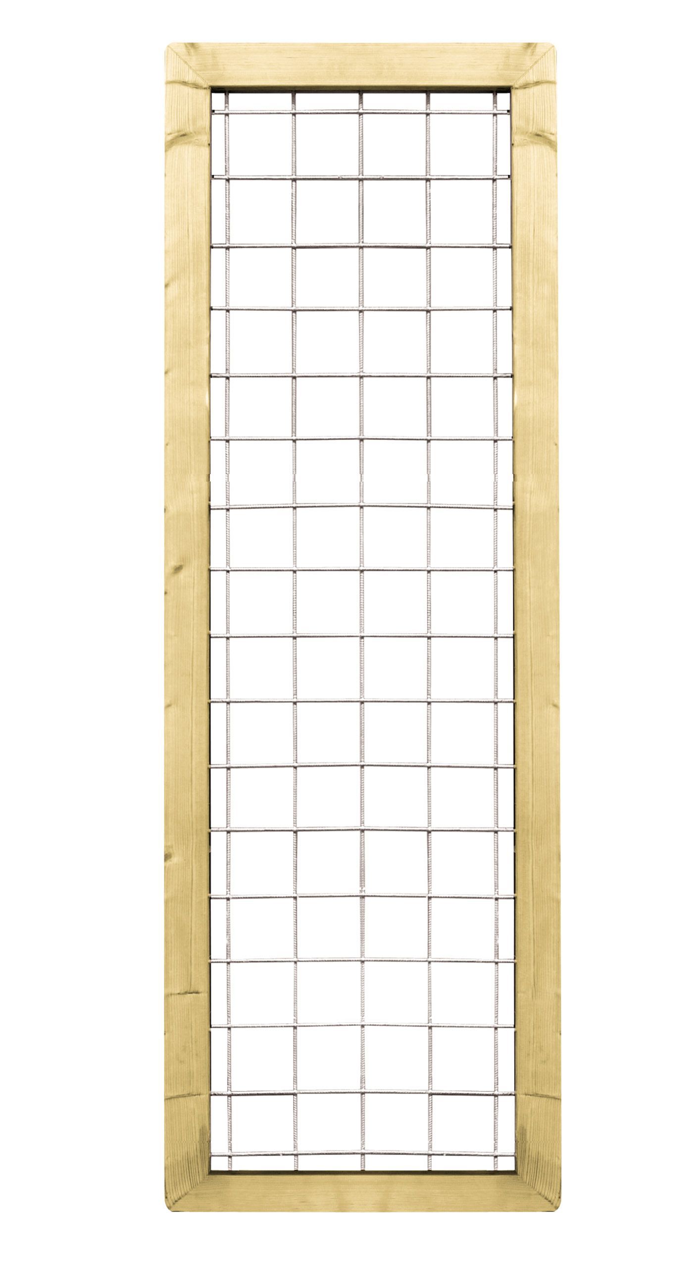 Foto van Azalp draadscherm vurenhout kader