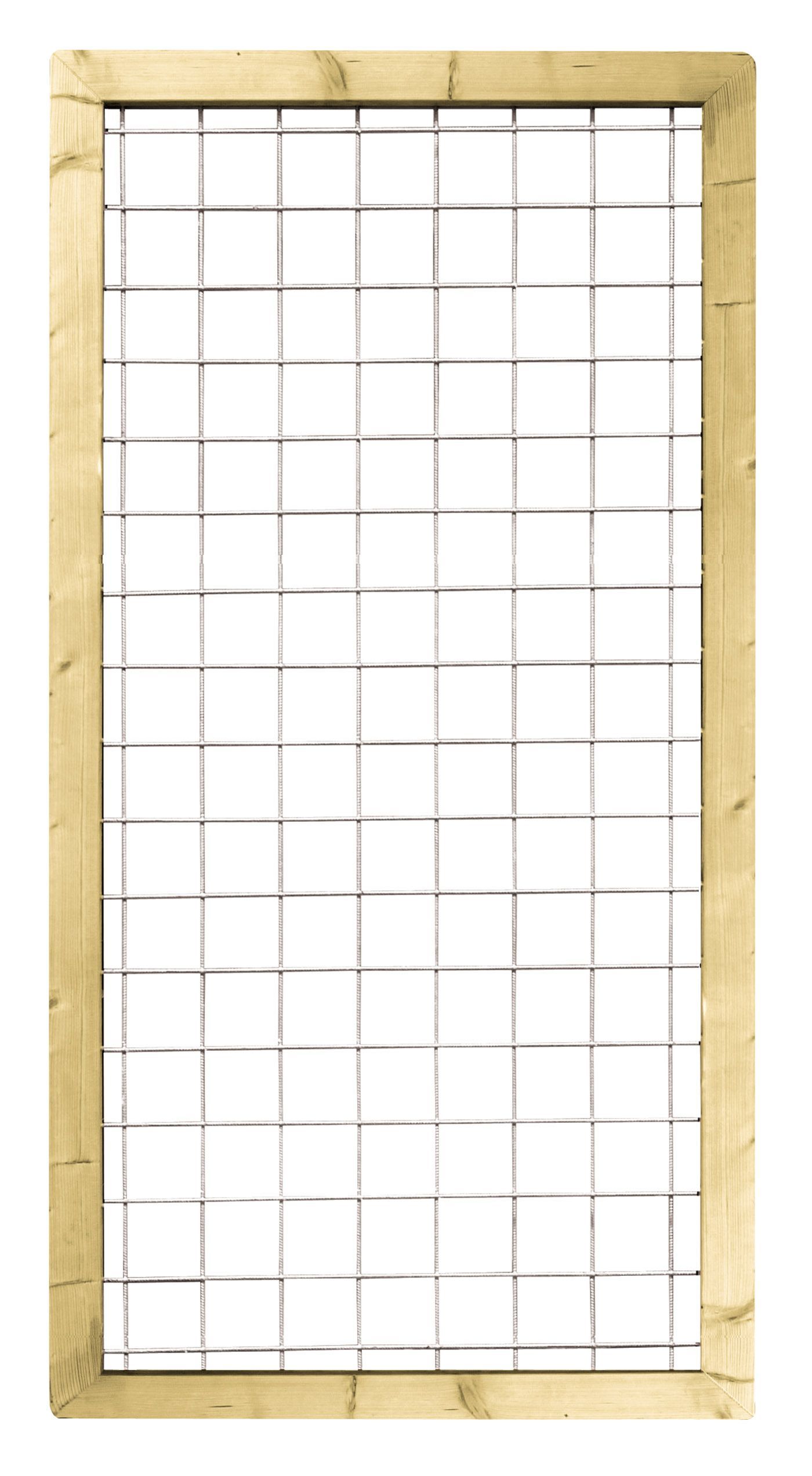 Foto van Azalp draadscherm vurenhout kader