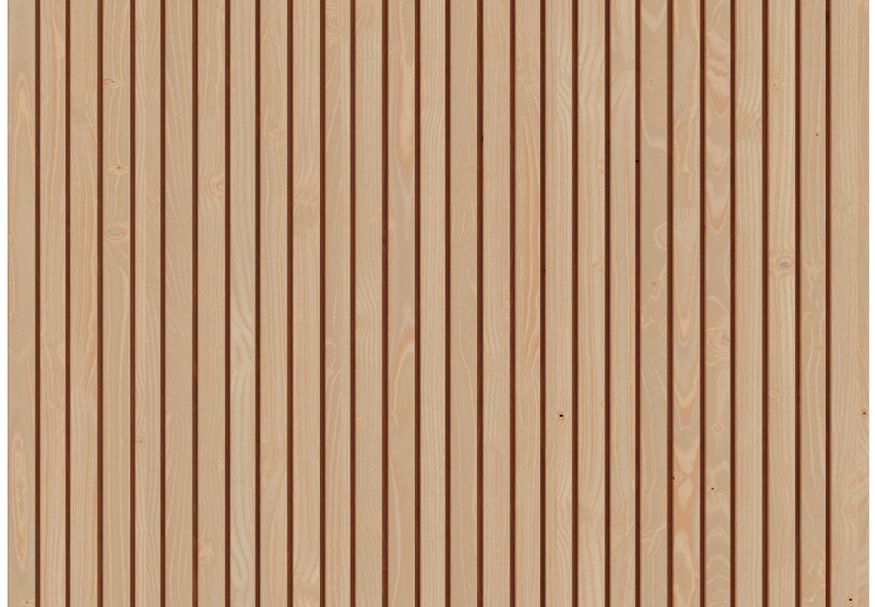 Foto van WoodAcademy design wand verticaal douglas 600 cm*