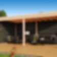 Foto von WoodAcademy Earl Nero Überdachung 580x300 cm
