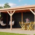 Foto van WoodAcademy Earl Nero Overkapping 680x300 cm