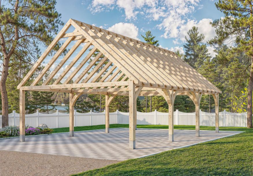 EastWood eiken zadeldak buitenverblijf Border - 3 vaks Foto van EastWood eiken zadeldak buitenverblijf Border - 3 vaks