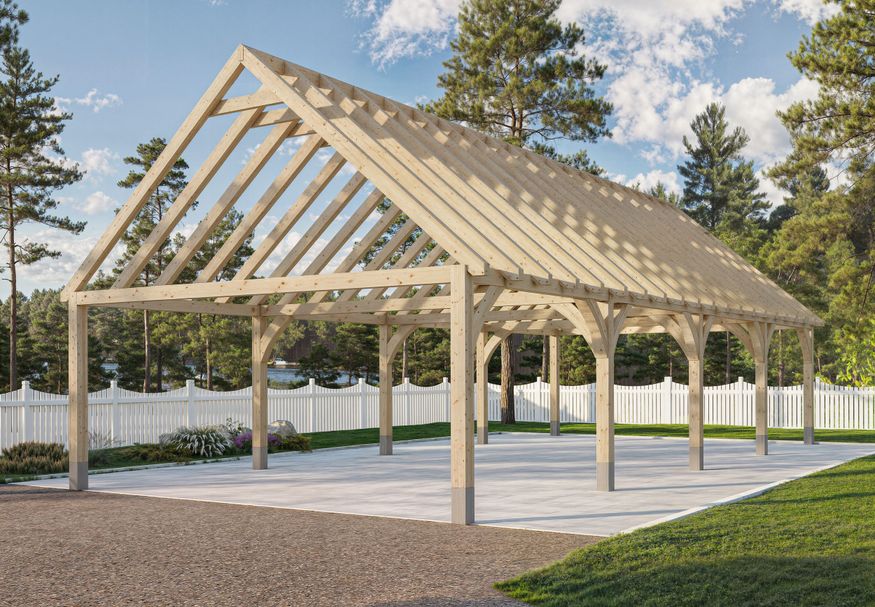 EastWood eiken zadeldak buitenverblijf Border - 4 vaks Foto van EastWood eiken zadeldak buitenverblijf Border - 4 vaks