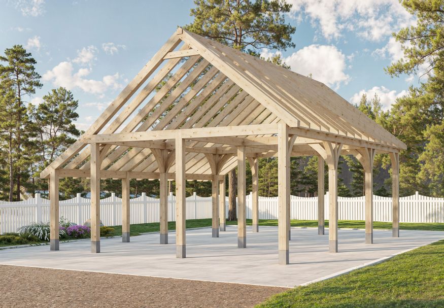 EastWood eiken zadeldak buitenverblijf Kenchester Foto van EastWood eiken zadeldak buitenverblijf Kenchester