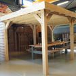 Foto van Eiken overkapping 600x600 - Showroom Model