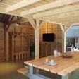 Foto van Eiken overkapping 600x600 - Showroom Model