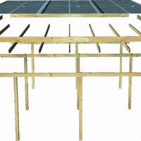 Foto der Karibu 62029 Eco Doppelcarport aus Holz 2 - imprägniert