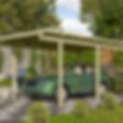 Foto van Karibu Eco Enkele Carport 2 (62029)