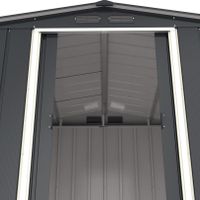 Foto der Duramax ECO 10x12 Anthrazit Metall Gartenhaus