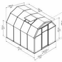 Foto van Palram – Canopia Eco Grow Tunnelkas