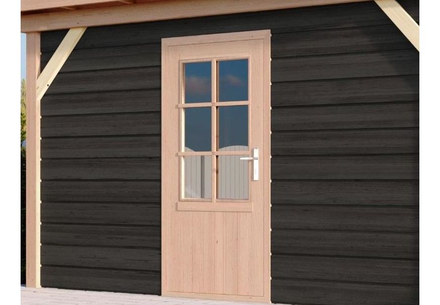 WoodAcademy Einzeltür Halbglas statt Holztür Foto von WoodAcademy Einzeltür Halbglas statt Holztür