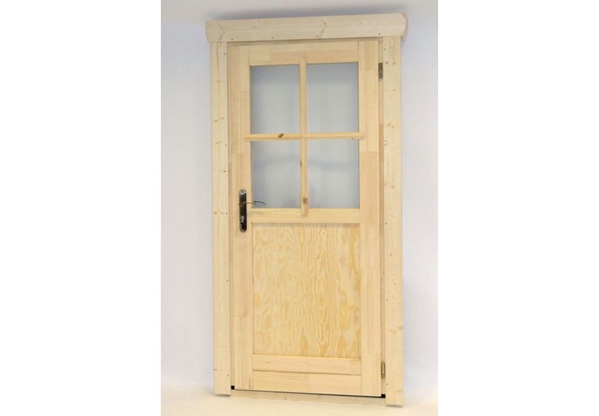 Azalp Royal Class Enkele Deur Half Glas (100x195 cm) Foto van Azalp Royal Class Enkele Deur Half Glas (100x195 cm)
