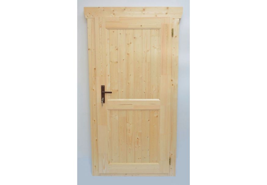 Azalp enkele deur hout - 30mm (90x190 cm) Foto van Azalp enkele deur hout - 30mm (90x190 cm)