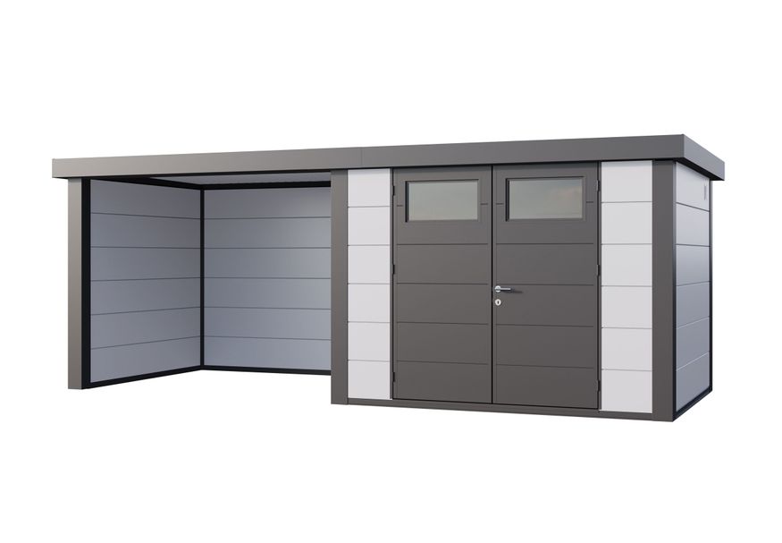 Telluria Classico Lounge Small 3024 wit|antraciet - links Foto van Telluria Classico Lounge Small 3024 wit|antraciet - links