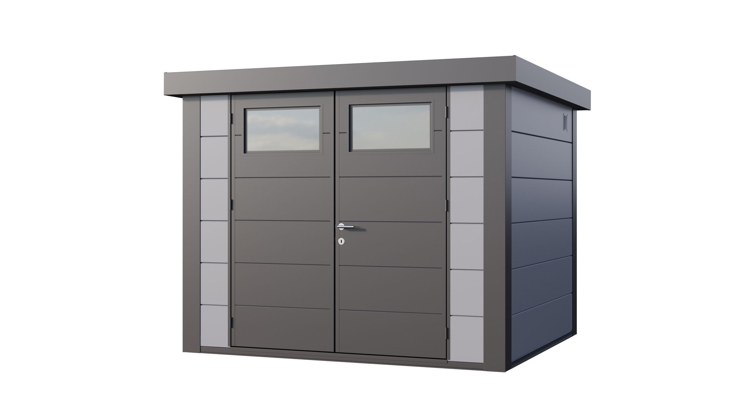 Foto van Telluria Classico 2724 metalen tuinhuis