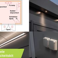 Foto van Telluria Eleganto 2724 metalen tuinhuis - wit