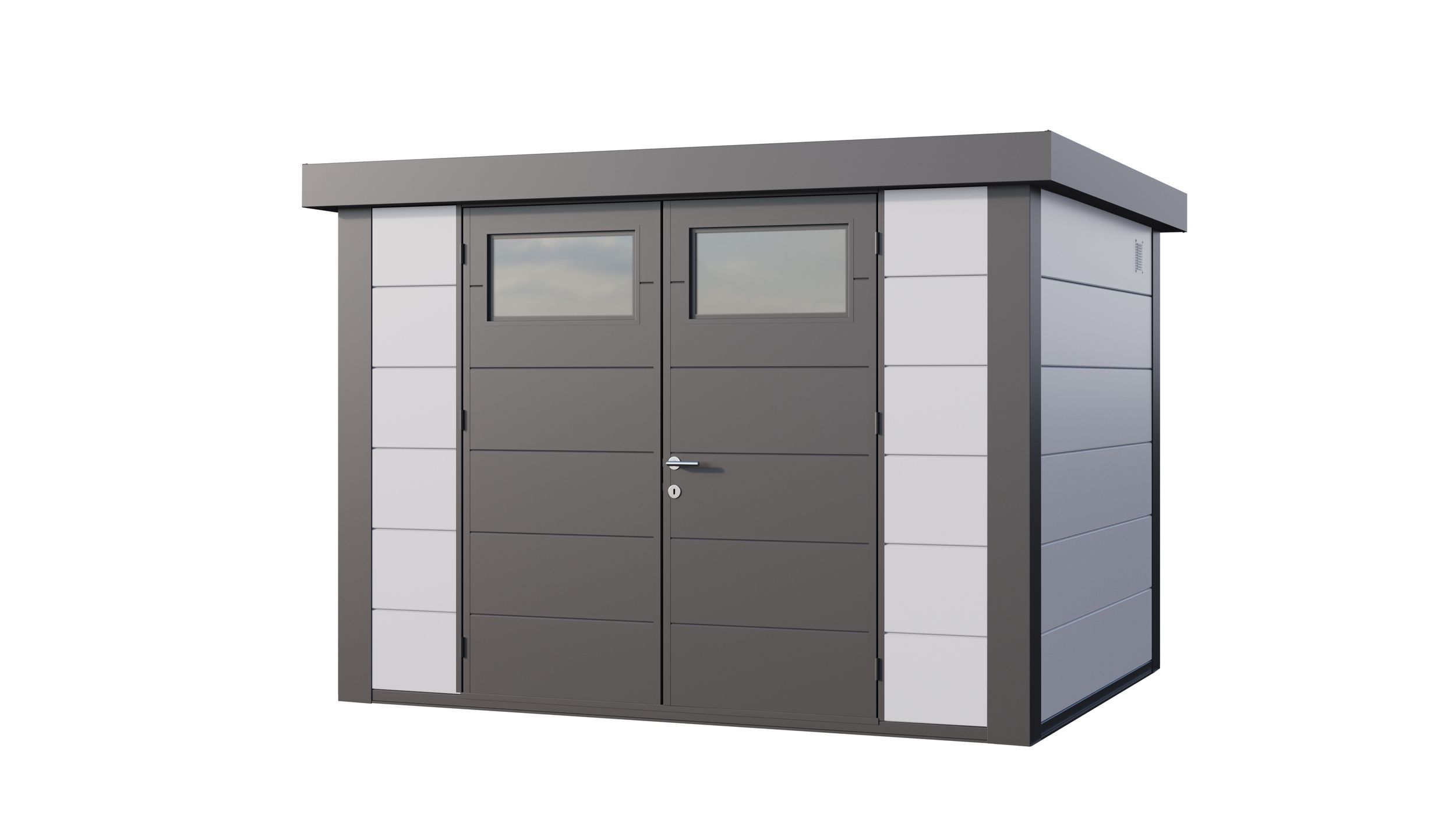 Foto van Telluria Classico 3024 metalen tuinhuis