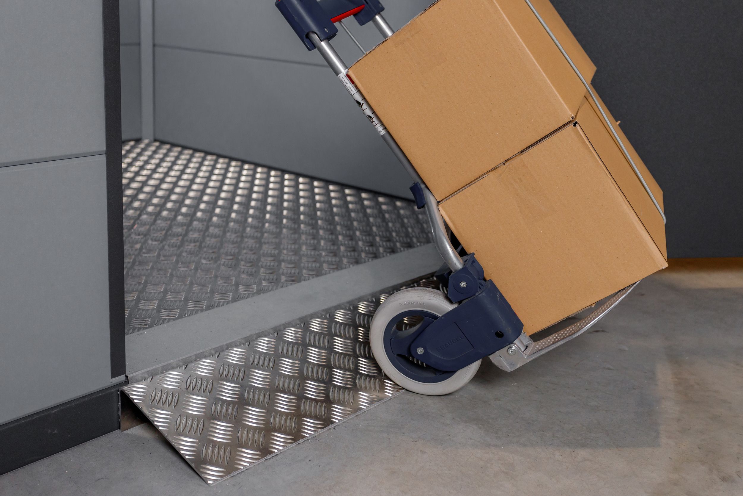 Foto van Telluria oprijdrempel dubbele deur