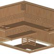Foto von Azalp Elementare Ecksauna Classic 203x263 cm, Erle