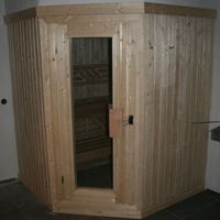Foto der Azalp Elementare Ecksauna Classic