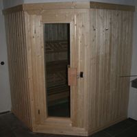Foto der Azalp Elementare Ecksauna Classic