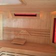 Foto van Azalp elementhoeksauna Classic 220x152 cm - vuren