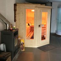 Foto van Azalp Elementhoeksauna Classic
