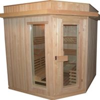 Foto van Azalp Elementhoeksauna Classic