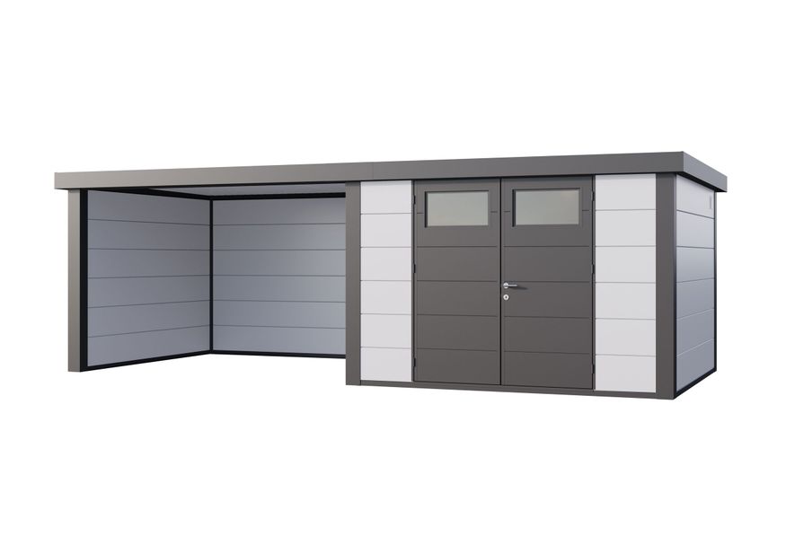 Telluria Classico Lounge Large 3030 wit|antraciet - links Foto van Telluria Classico Lounge Large 3030 wit|antraciet - links