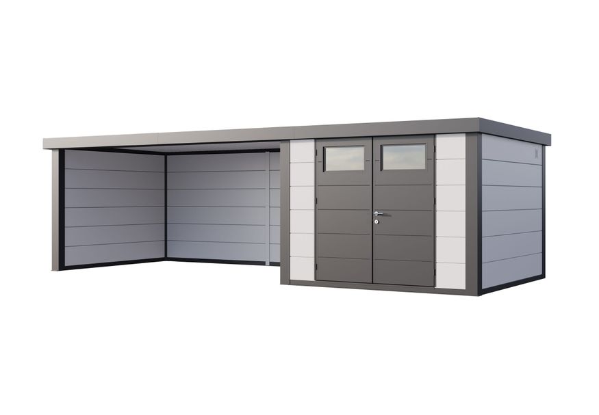 Telluria Classico Lounge XL 3030 wit|antraciet - links Foto van Telluria Classico Lounge XL 3030 wit|antraciet - links