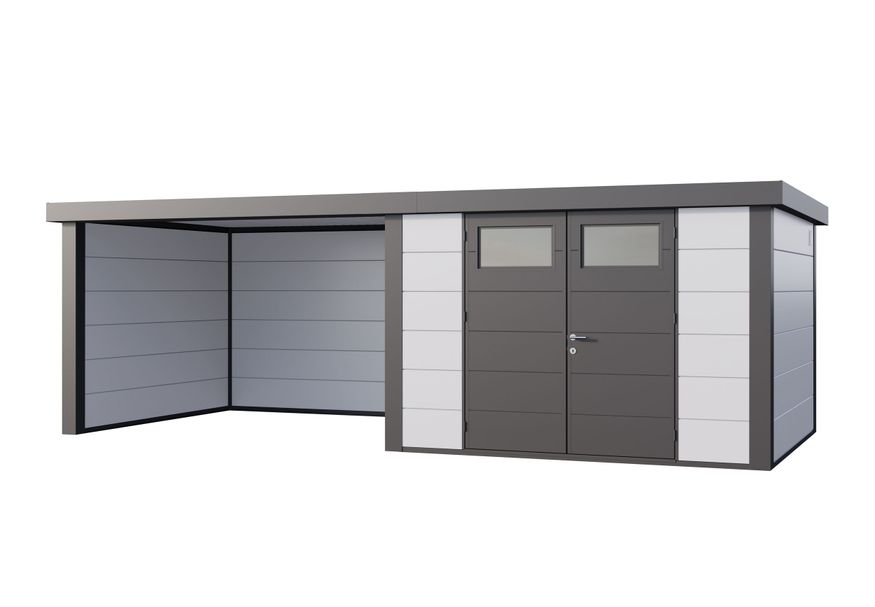 Telluria Classico Lounge Large 3330 wit|antraciet - links Foto van Telluria Classico Lounge Large 3330 wit|antraciet - links