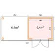 Foto van Telluria Classico OL Large 2724 lichtgrijs - links