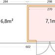 Foto van Telluria Classico OL Large 3024 lichtgrijs - links