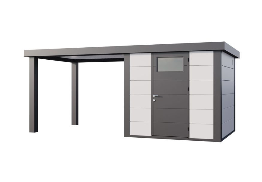 Telluria Classico OL Large 2424 wit|antraciet - links Foto van Telluria Classico OL Large 2424 wit|antraciet - links