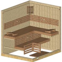 Foto van Azalp Elementsauna Classic